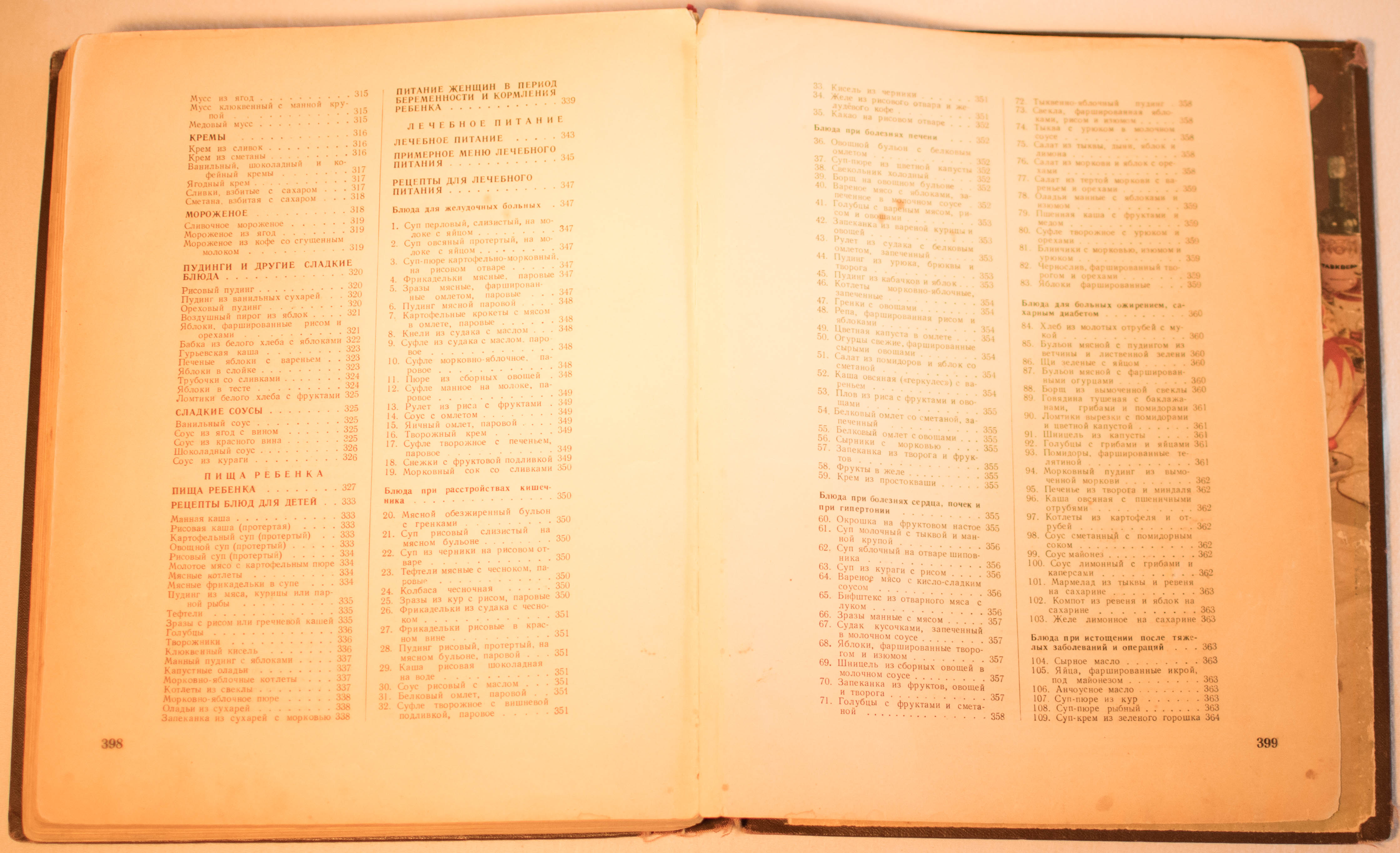 cookbook page set