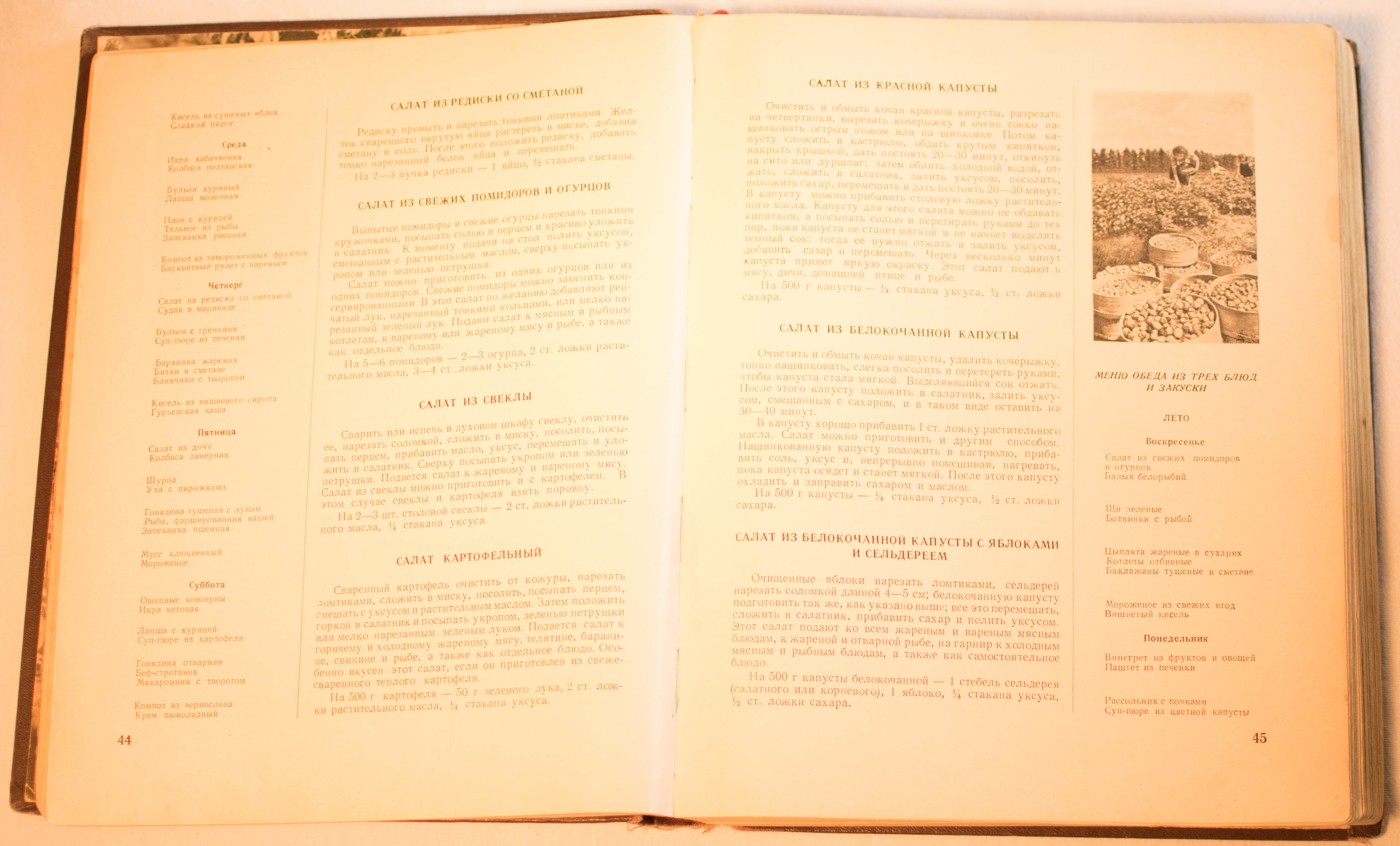 cookbook page set